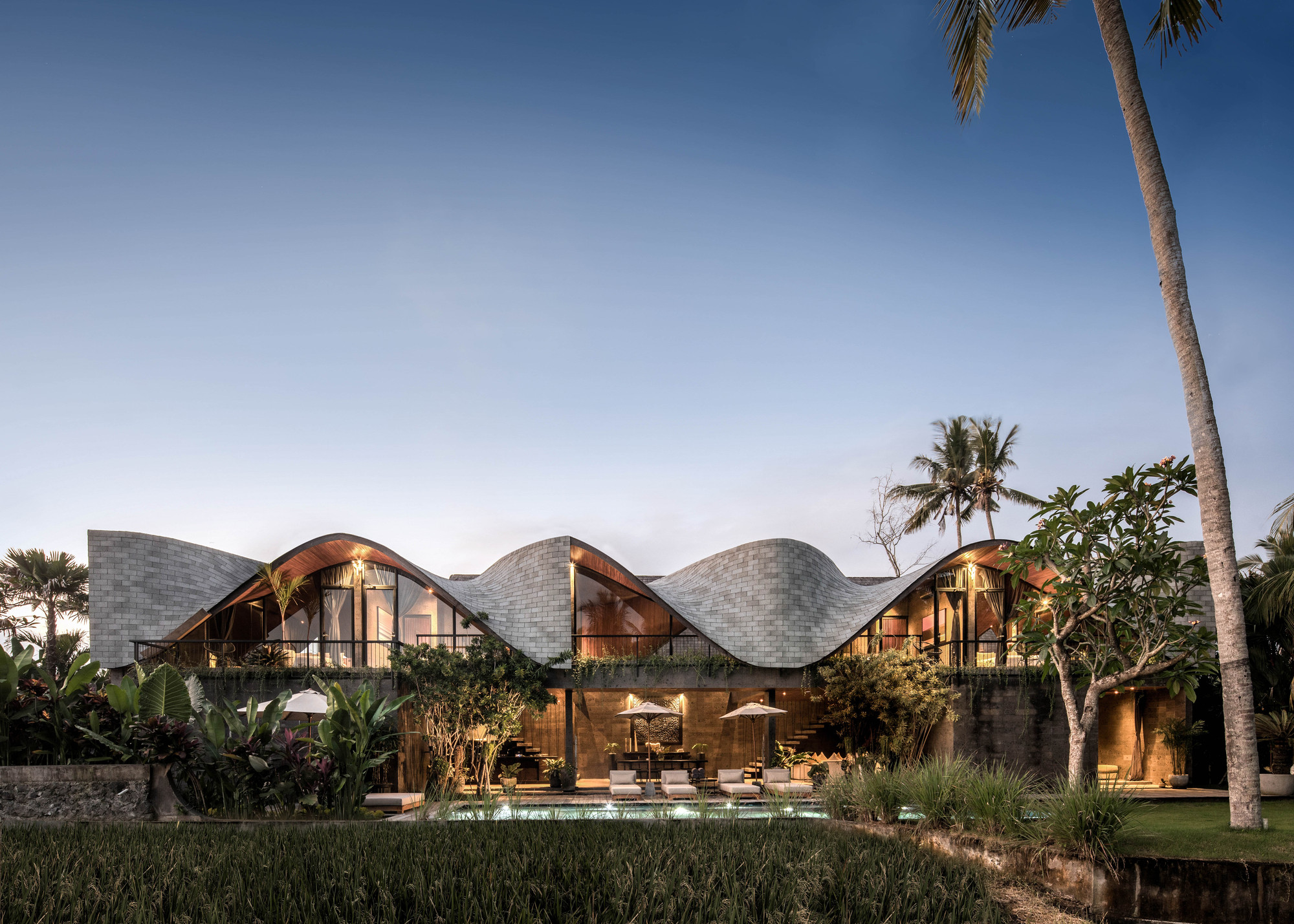 Alpha House is one of Alexis' residential projects located in Ubud, Bali