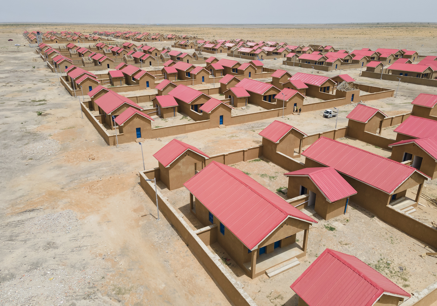 New residential neighborhood for victims of violence by the terrorist group Boko Haram