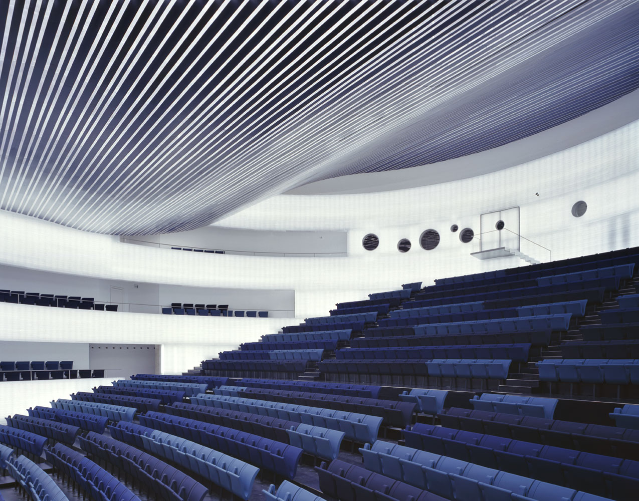 The main hall of the Badajoz Conference Centre and Auditorium