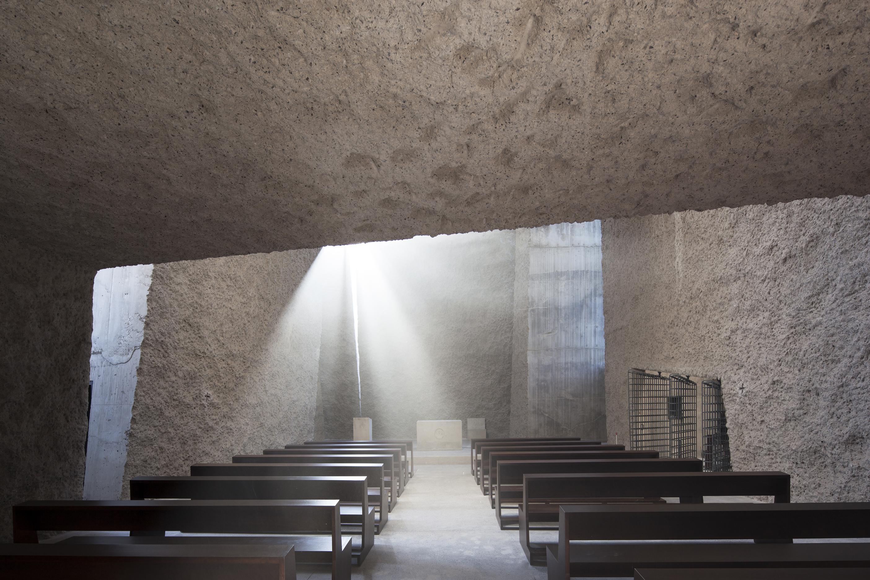 The Holy Redeemer Church designed by Fernando Menis