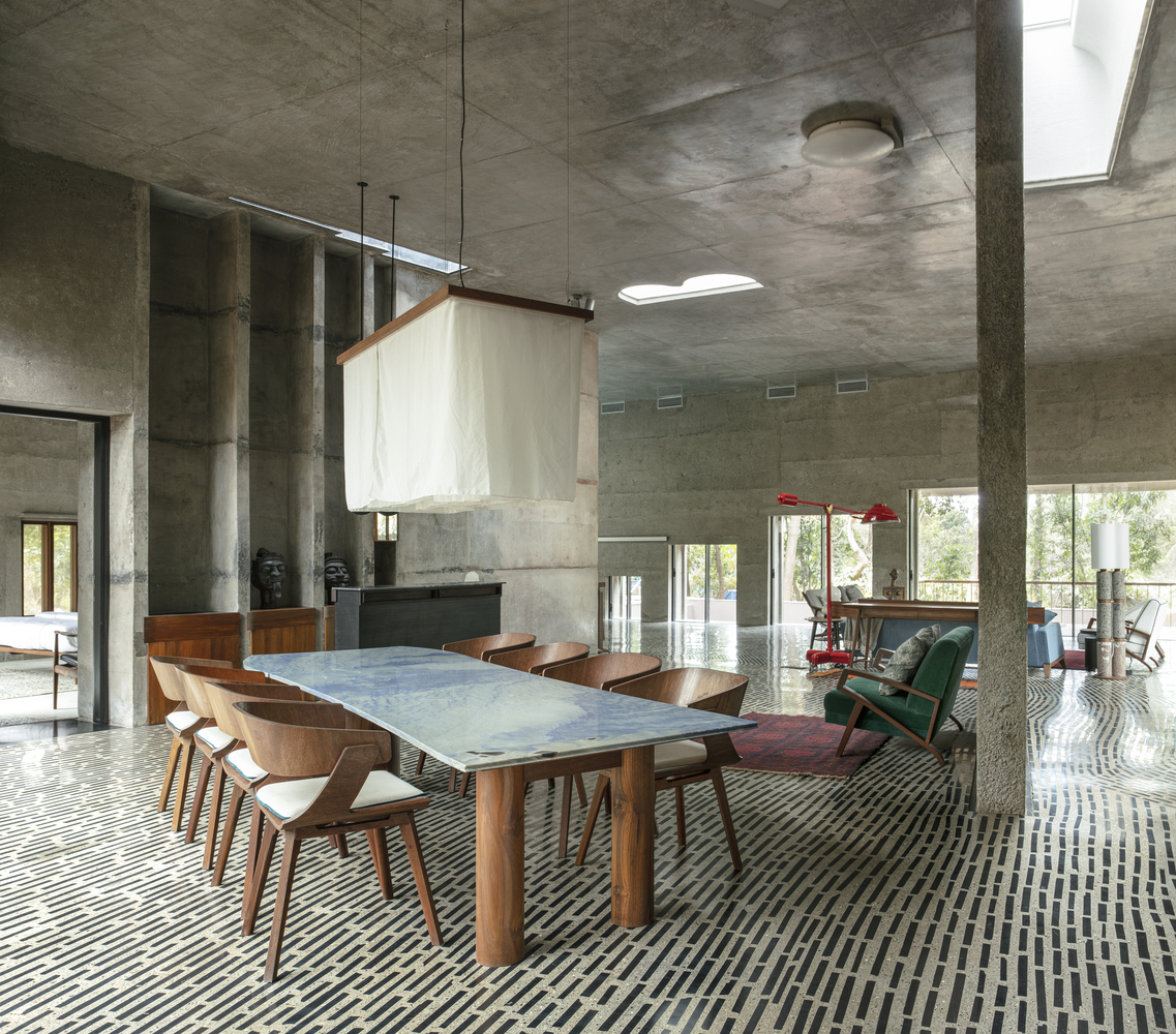 Dining Area in “House of Concrete Experiment”