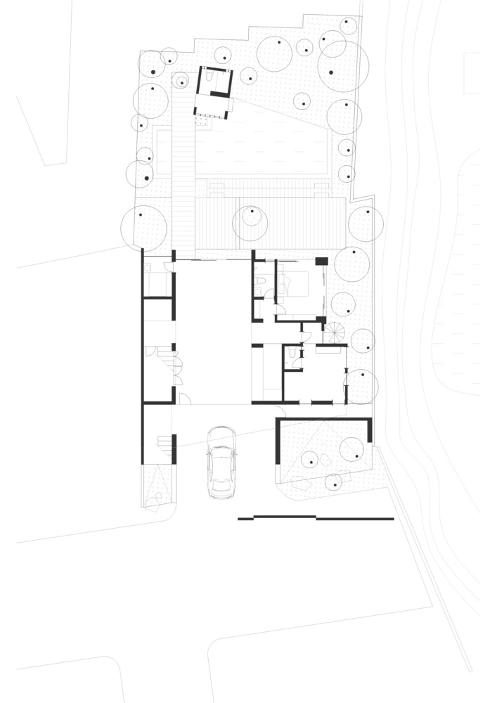 1st floor plan OHIO House, Source by StudiRK