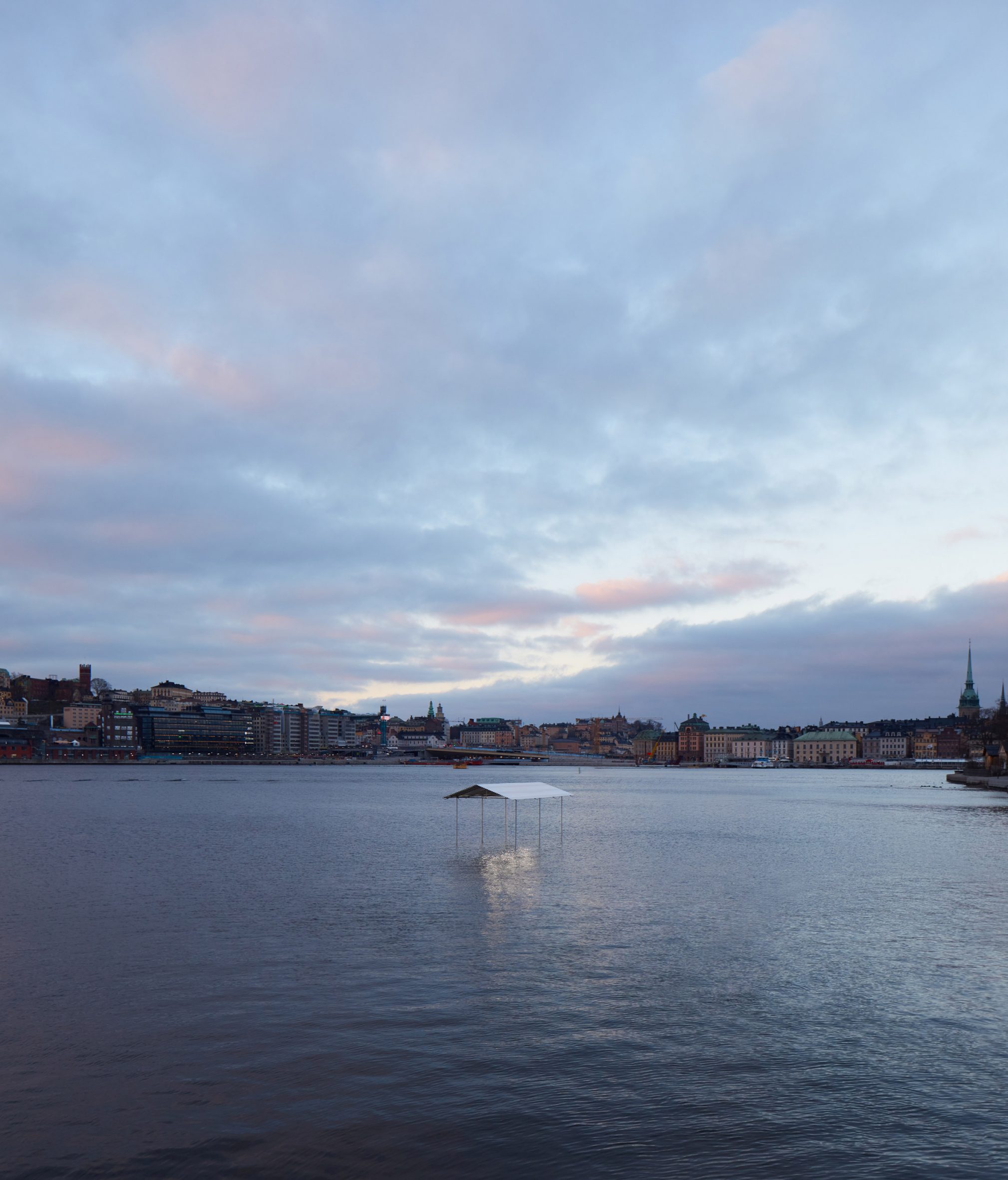 The Installation is Located in the Waters Near Skeppsholmen Island