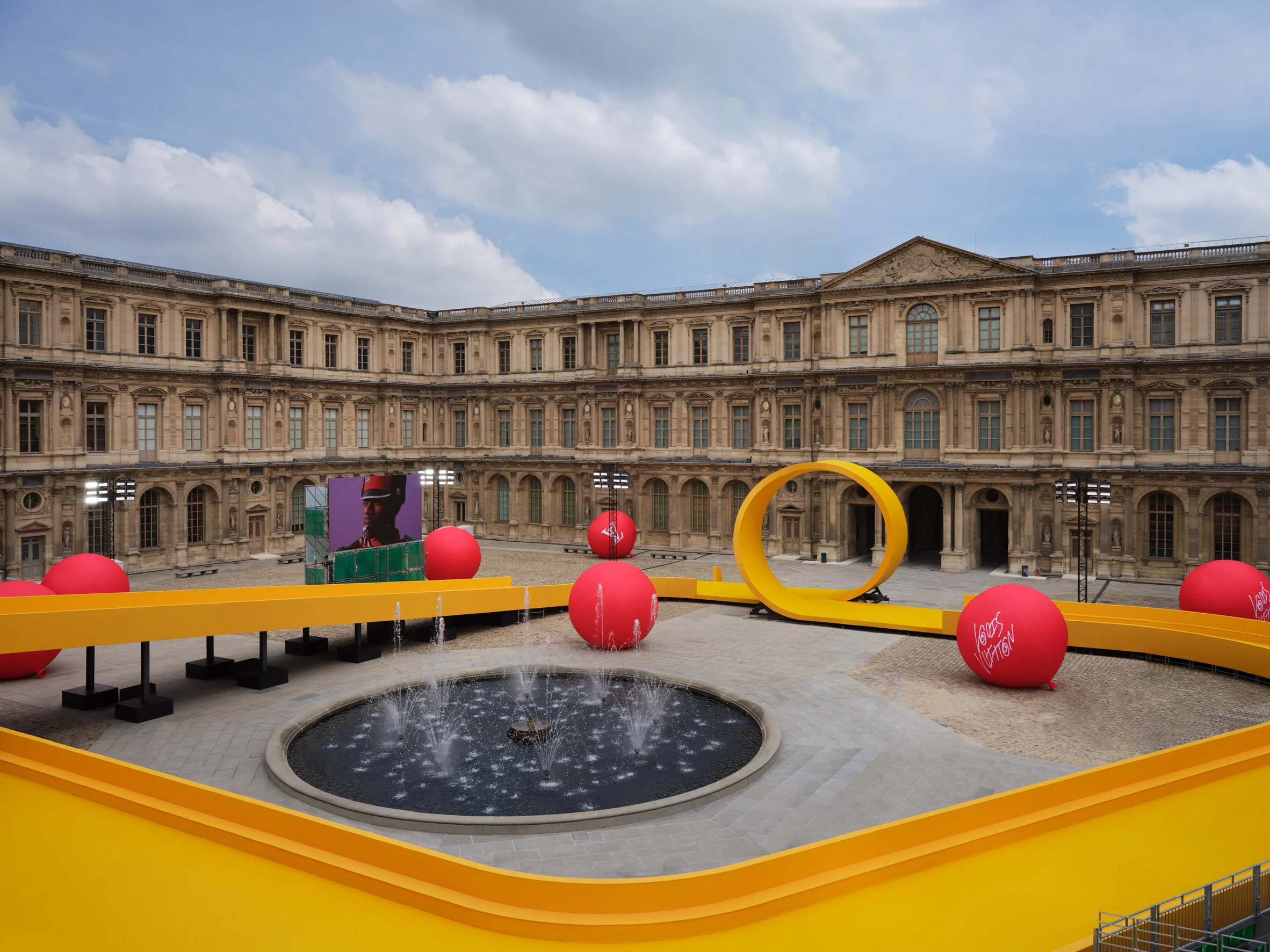 The catwalk for Louis Vuitton's Spring Summer 2023 show was created by PlayLab Inc