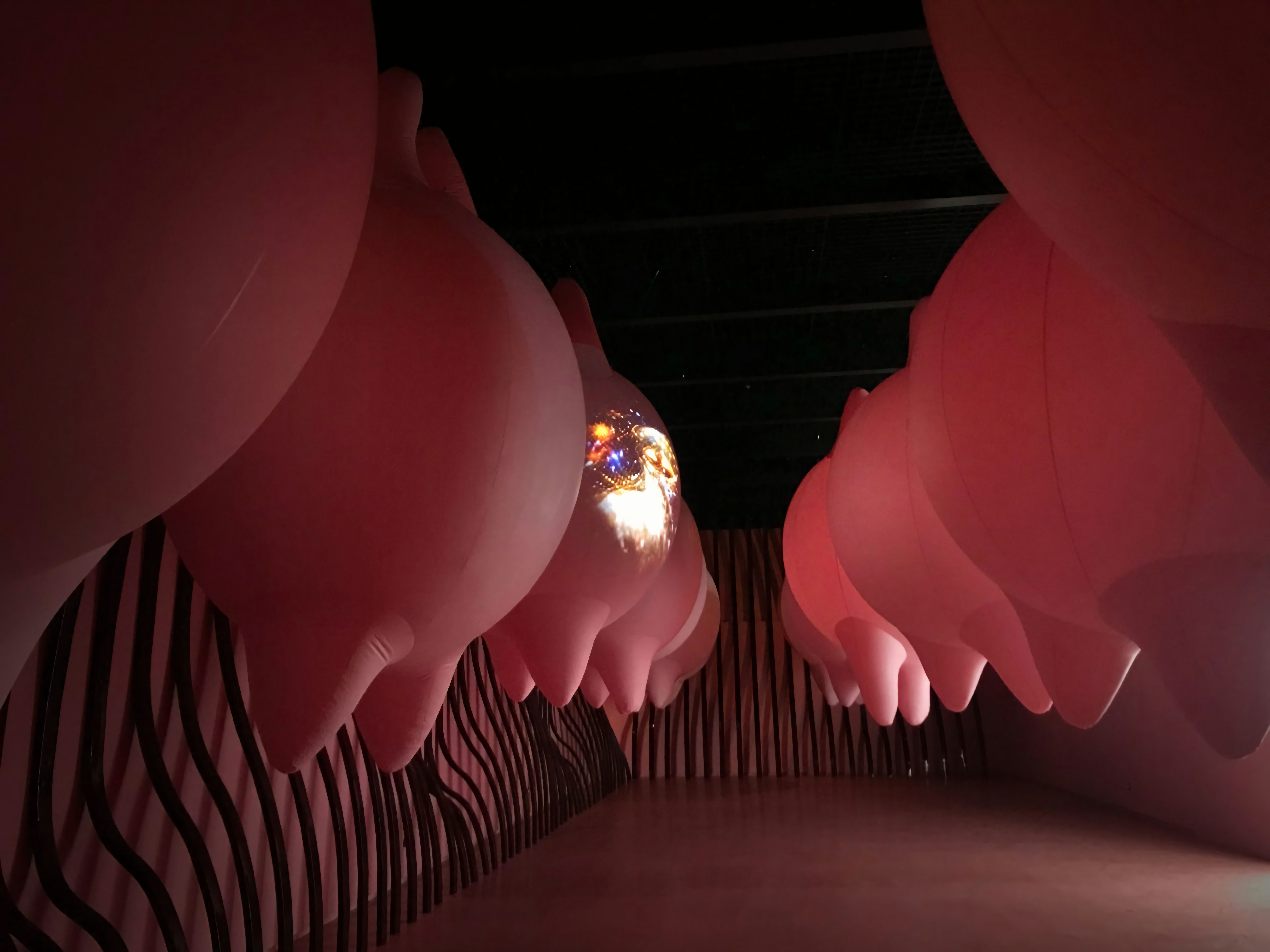 A Collection of "Womb" at the Eden-Like Garden Installation, The 59th Venice Biennale