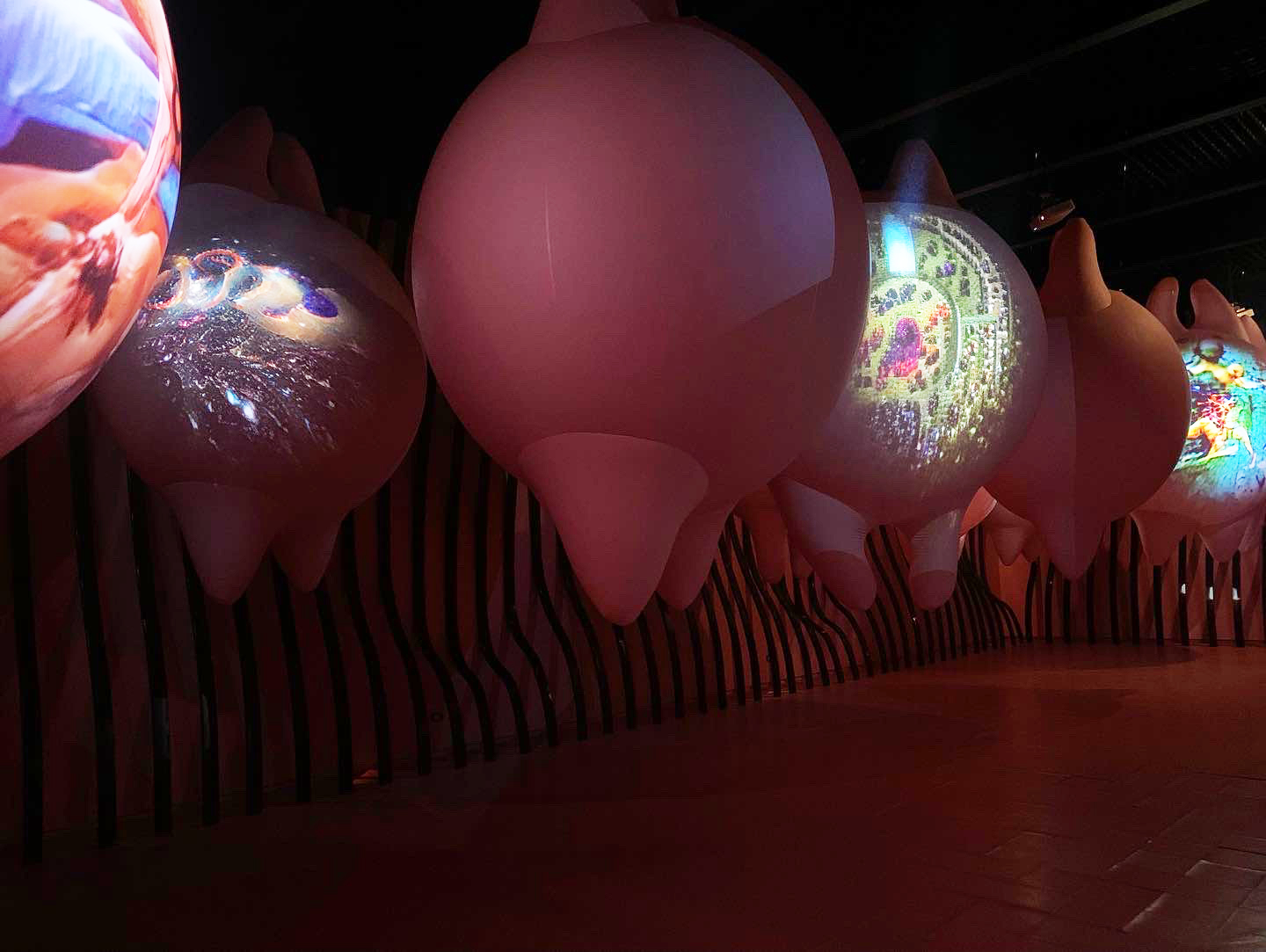 A Collection of "Womb" at the Eden-Like Garden Installation, The 59th Venice Biennale