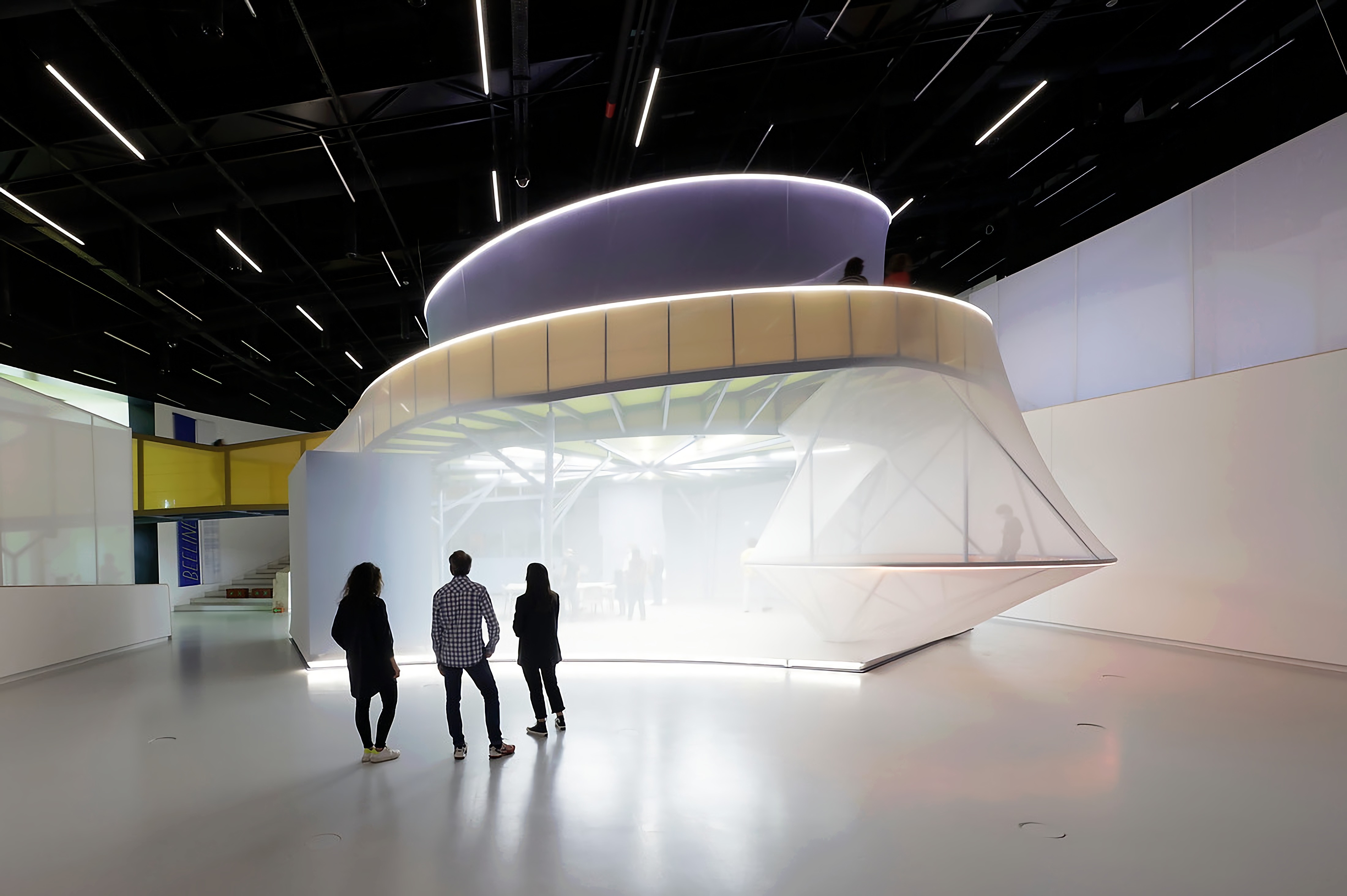 Beeline: A Temporary Installation That Maximizes the Function of the Museu