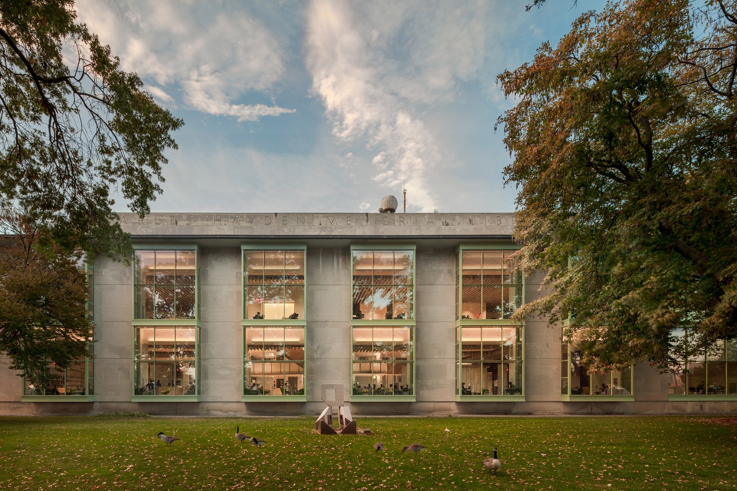 Kennedy & Violich Architecture Renews MIT Hayden Memorial Library