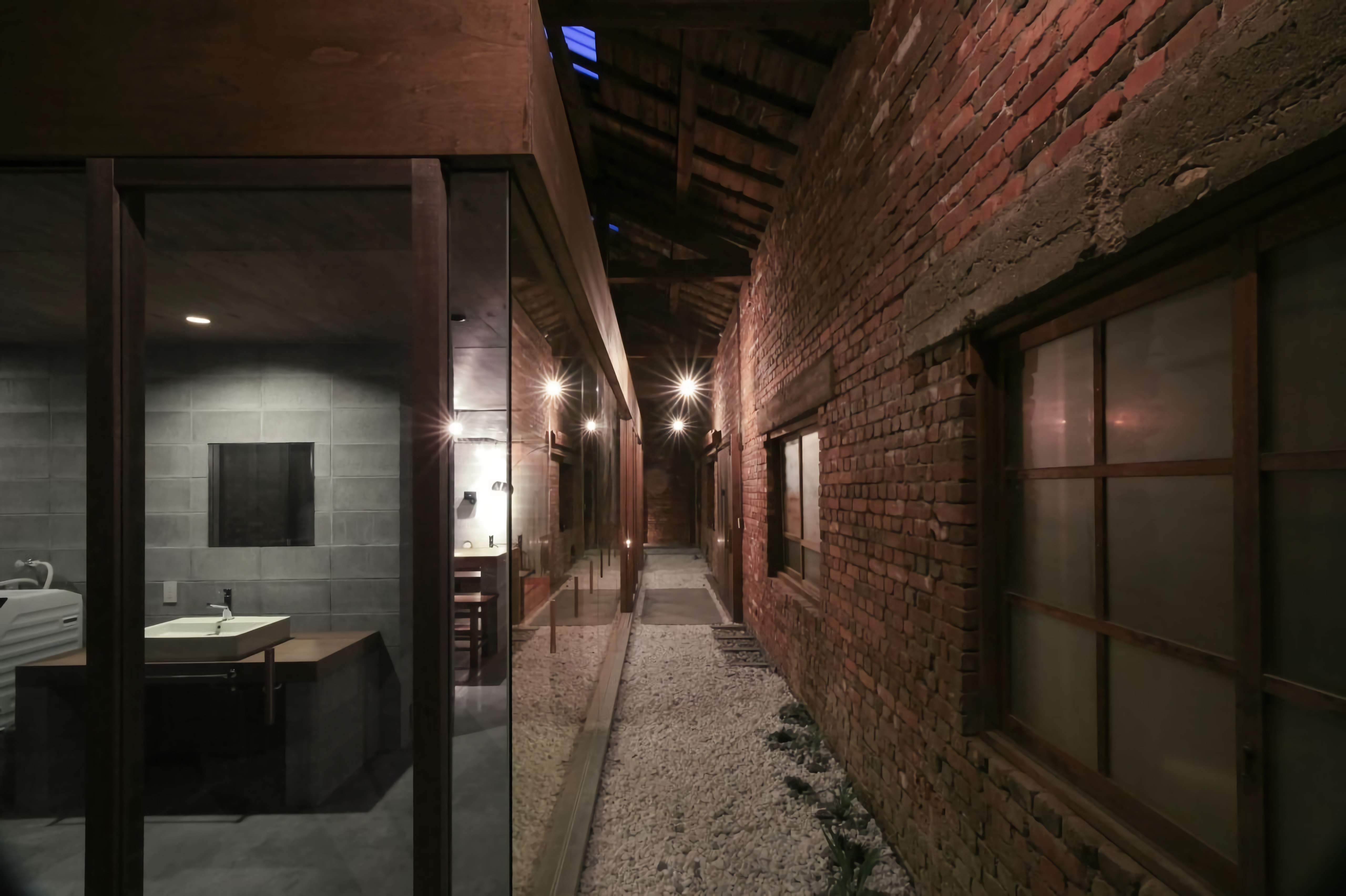 The Charm of an Old Warehouse Side by Side with a Modern New Volume