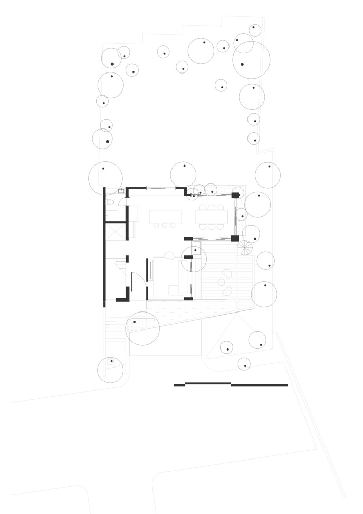 2nd floor plan OHIO House, Source by StudiRK