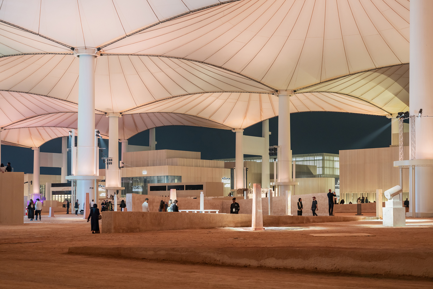 Outdoor Area of Islamic Arts Biennale in Jeddah
