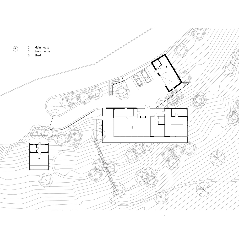 Hillside House / TWO+