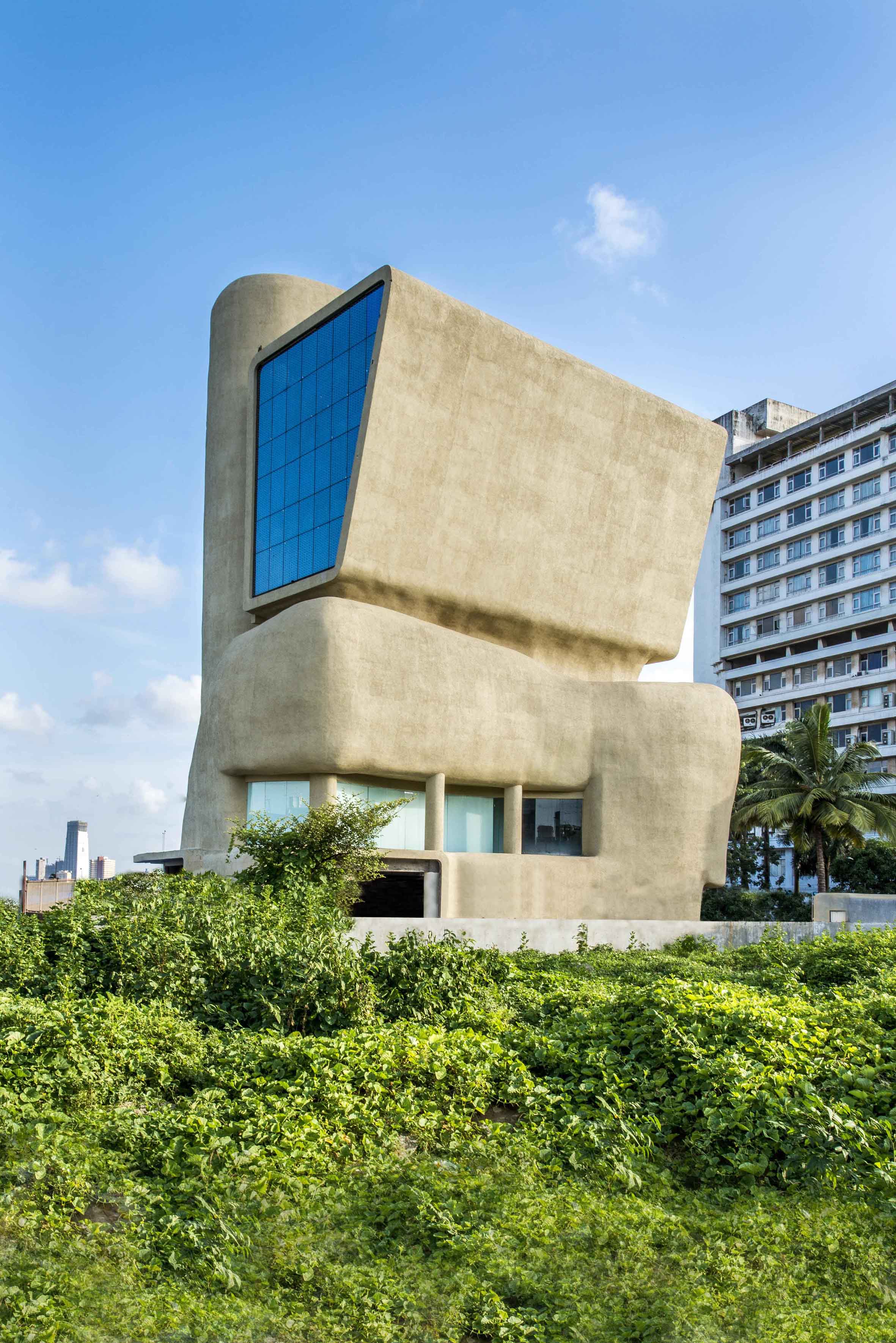 Bombay Arts Society is a mixed-use building containing an office and an art gallery