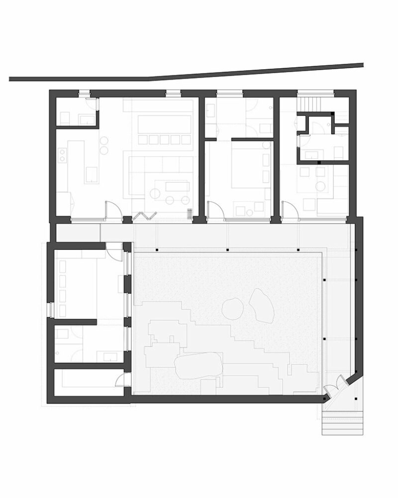 Ground floor plan, Source by DL Atelier