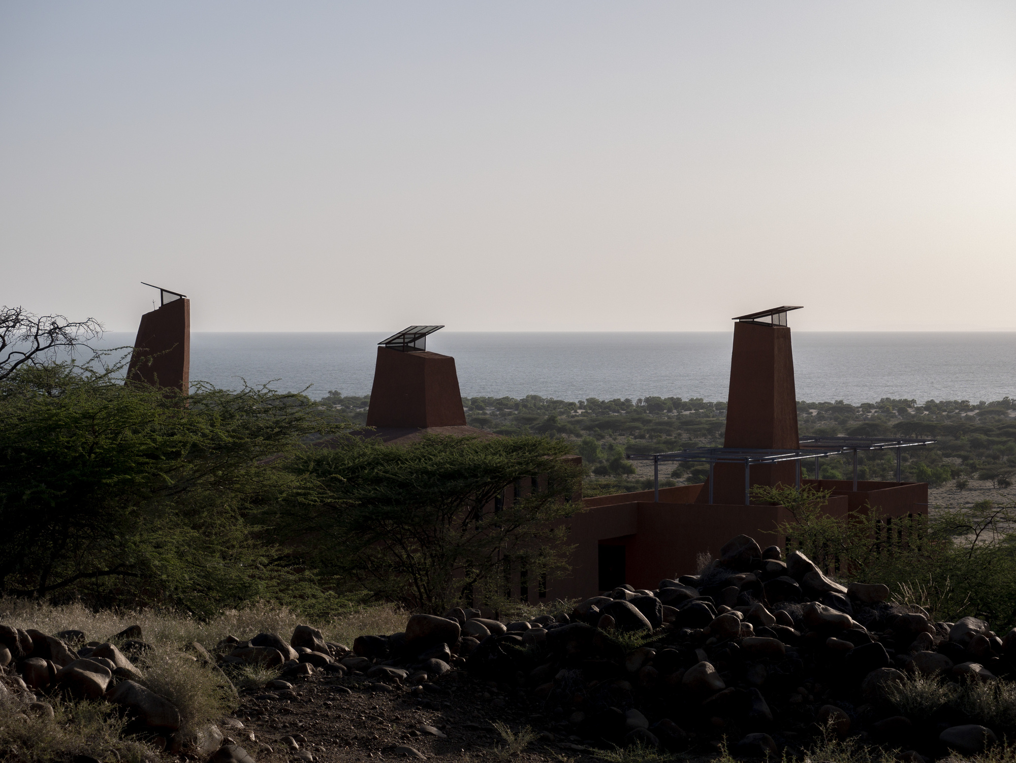 Information Technology and Technology (ICT) campus located on the shores of Lake Turkana.