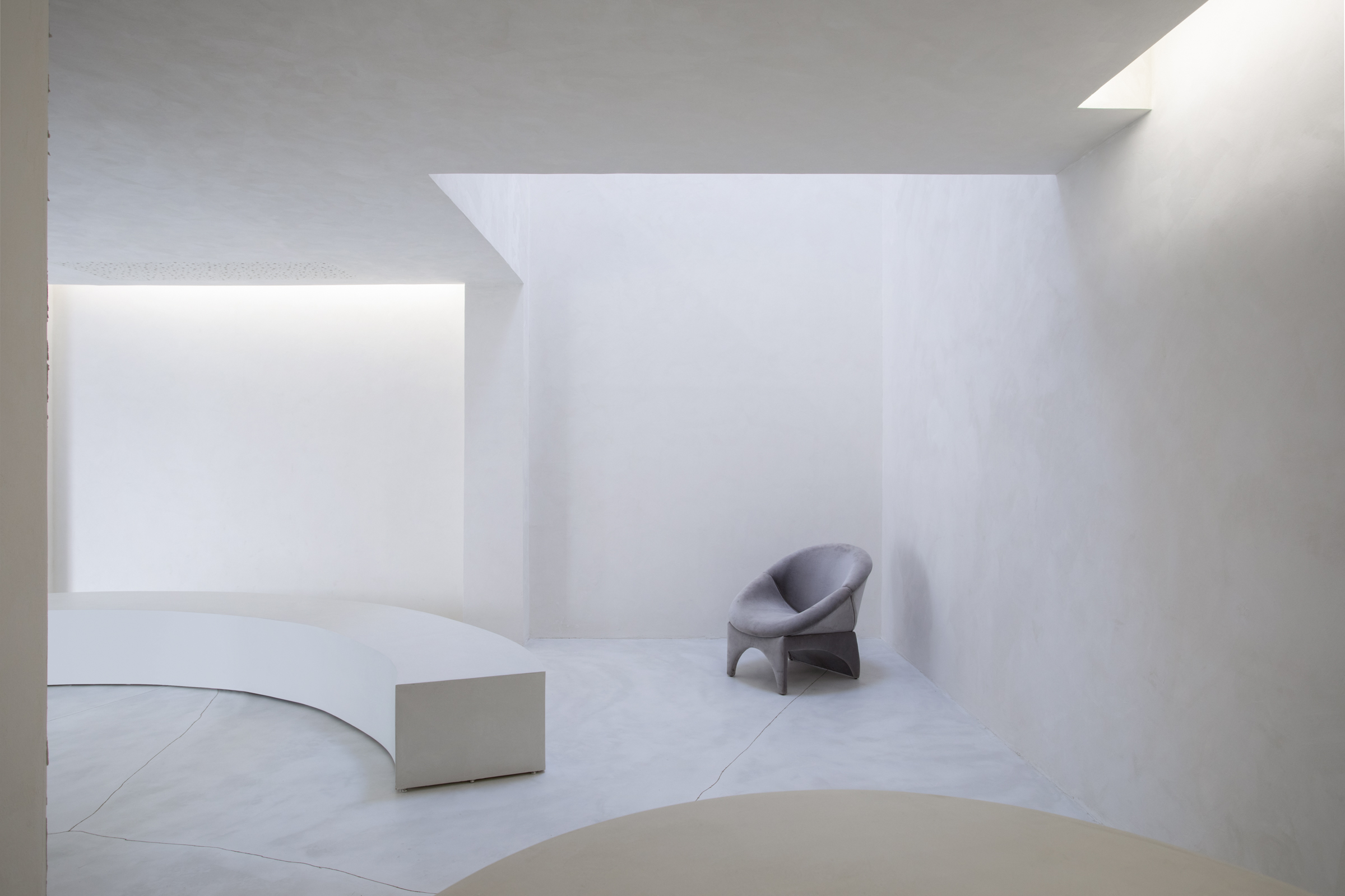 Interior of Selo Store with minimalist furniture