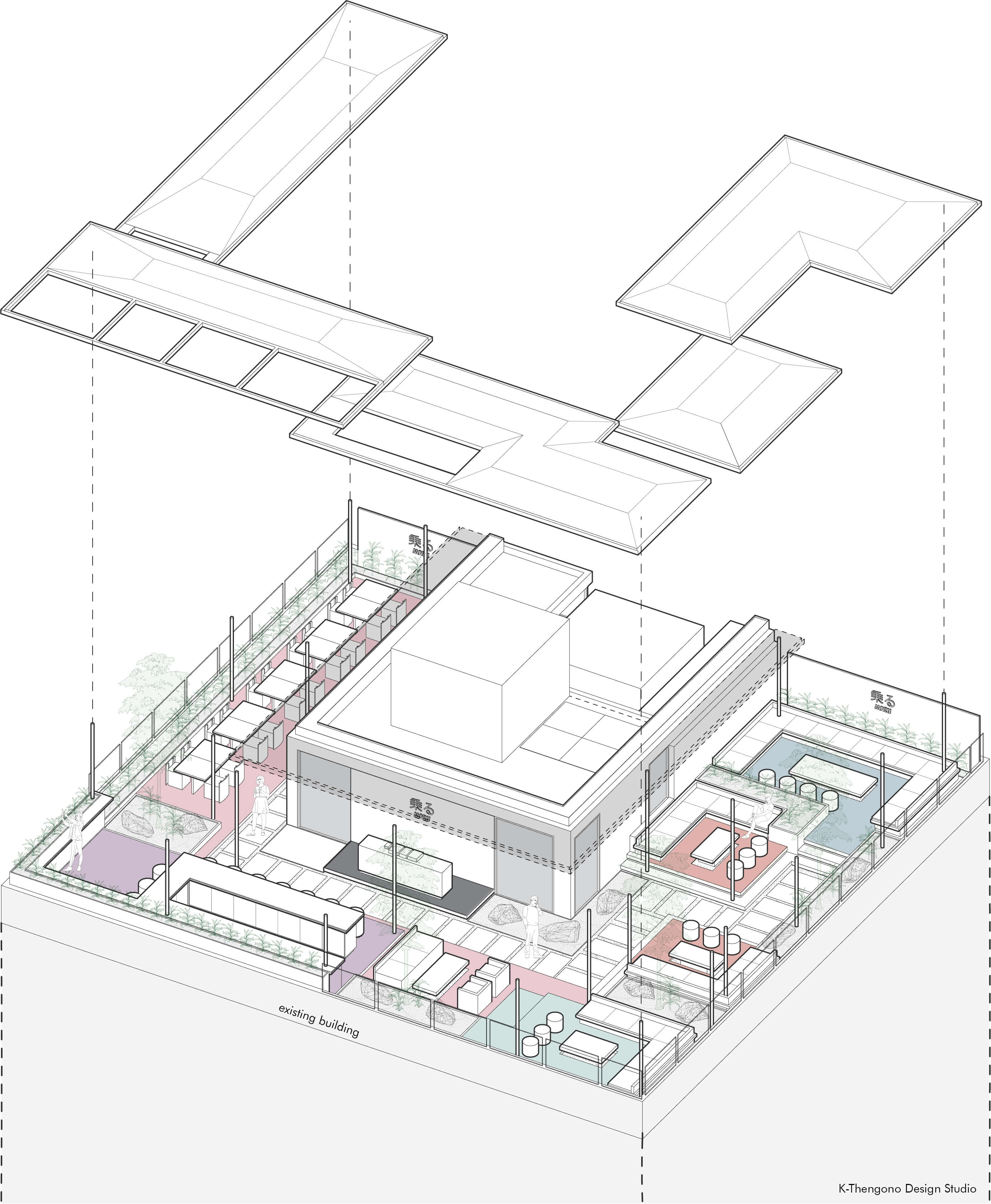 NORU's plan by K-Thengono Design Studio